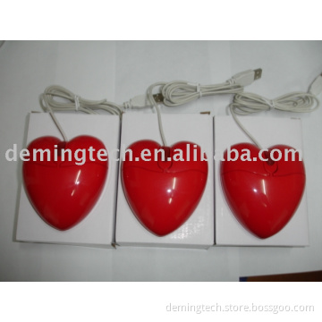 Heart-shaped Optical Mouse